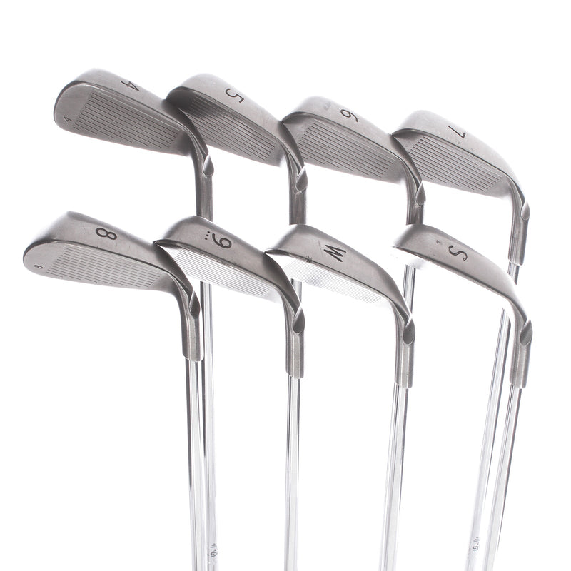 Ping G15 Steel Mens Left Hand Irons 4-SW White Dot Regular - Ping AWT