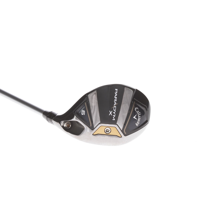 Callaway Paradym X Graphite Mens Right Hand 6 Hybrid 27* Senior - Aldila Ascent 50 A