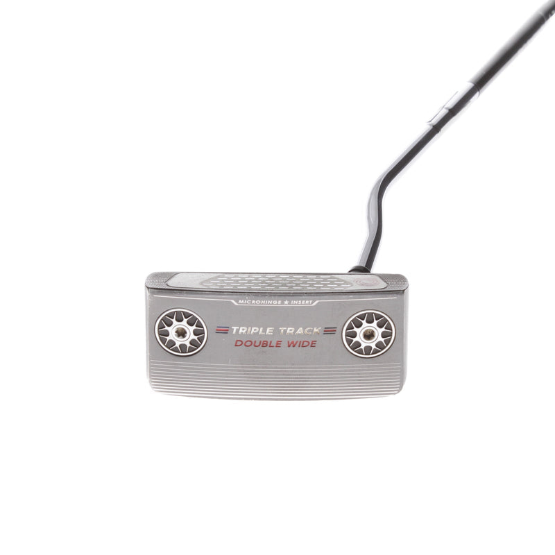 Odyssey Triple Track Double Wide Mens Right Hand Putter 34" - Golf Pride Reverse Taper