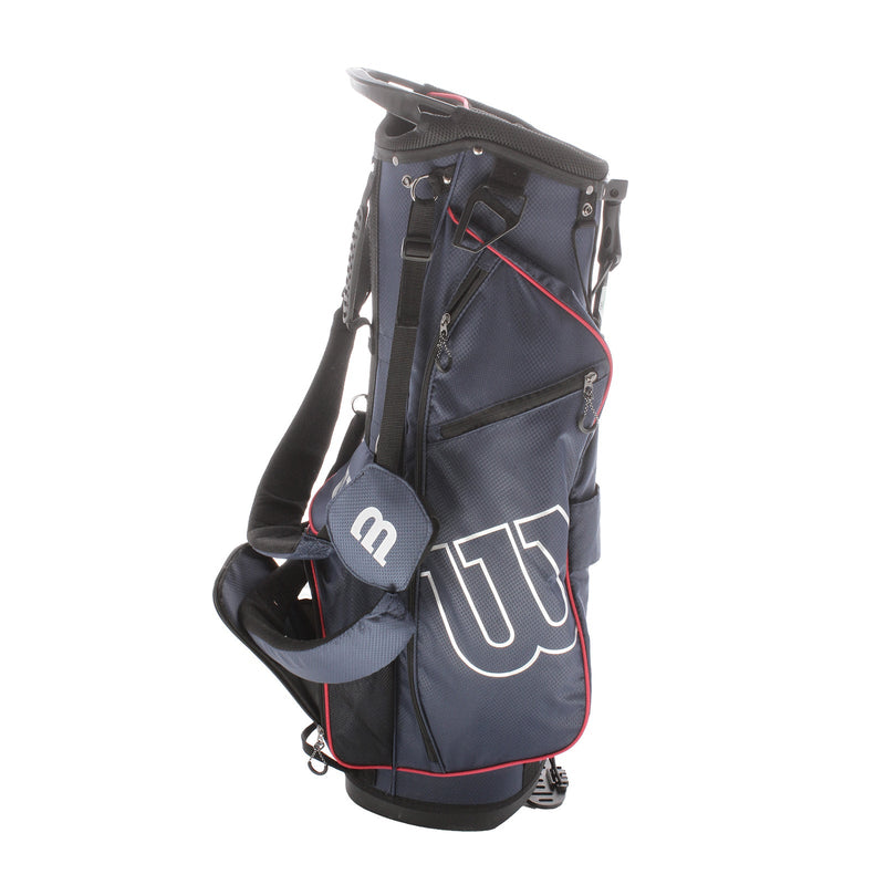 Wilson Prostaff Stand Bag - Blue/Red