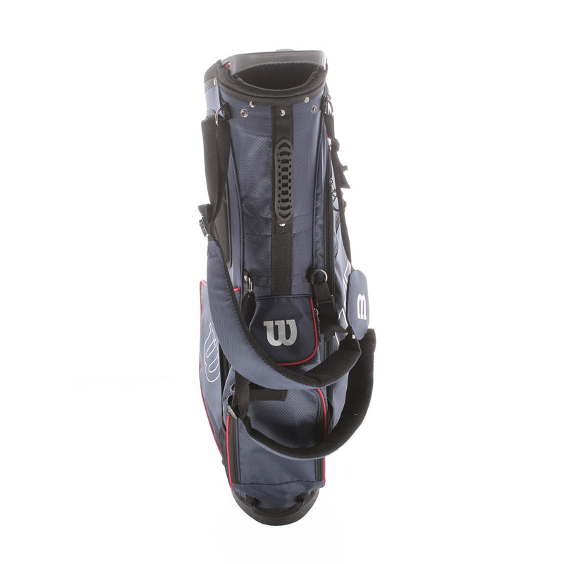 Wilson Prostaff Stand Bag - Blue/Red