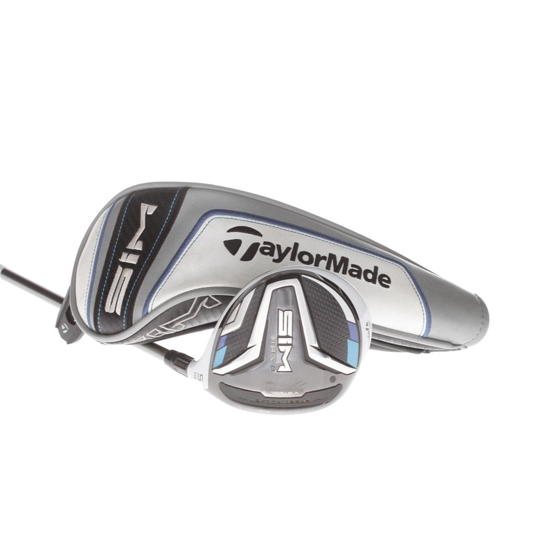 TaylorMade Sim Max D Graphite Mens Right Hand Fairway 5 Wood 19* Regular - UST Mamiya Helium 5f3 FW