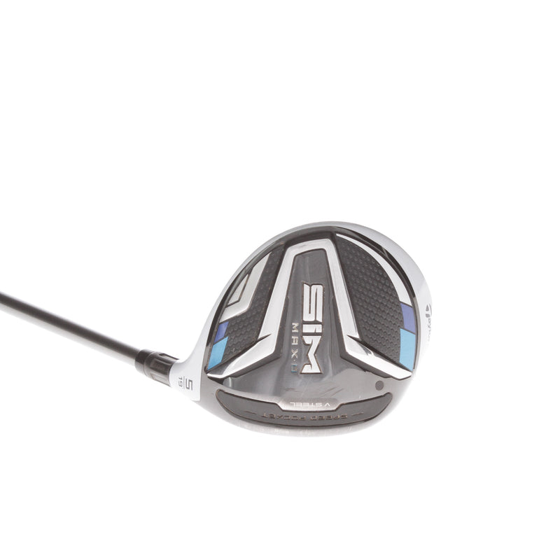 TaylorMade Sim Max D Graphite Mens Right Hand Fairway 5 Wood 19* Regular - UST Mamiya Helium 5f3 FW