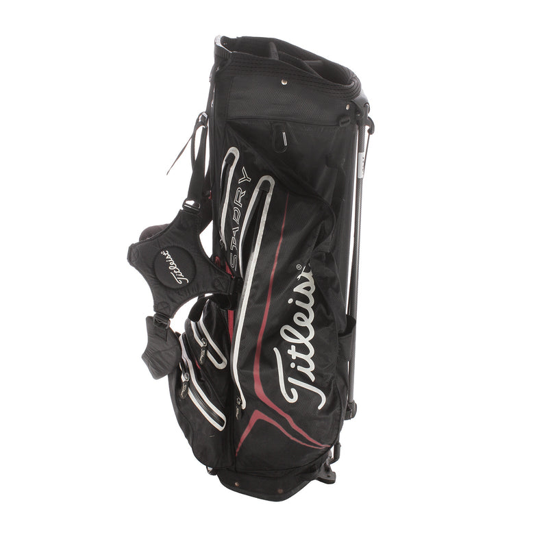 Titleist Stadry Stand Bag - Black/White/Red