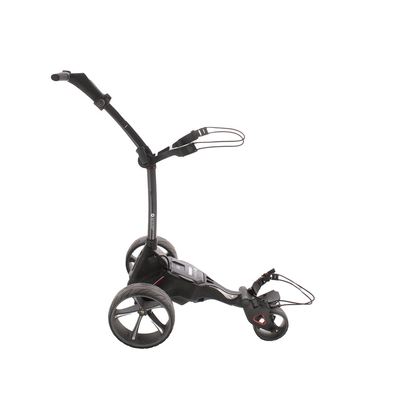 Motocaddy M1 3-Wheel Electric Trolley 18 Hole Lithium - Black Red