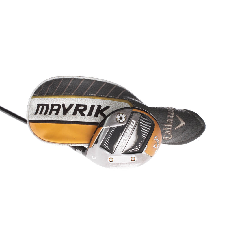 Callaway Mavrik Graphite Mens Right Hand Fairway 3 Wood 15* Regular - UST Mamiya Helium 5F3