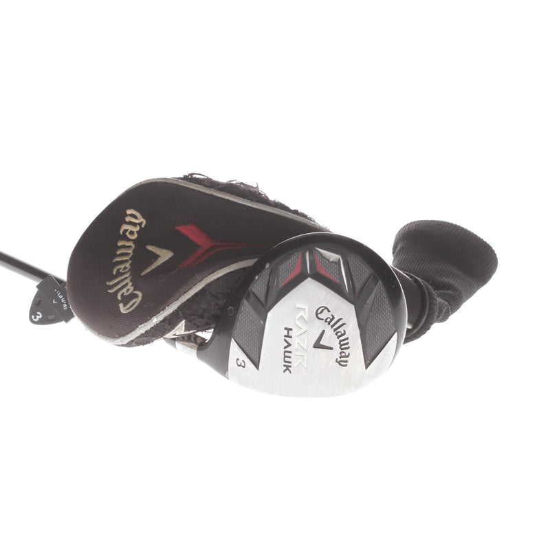 Callaway Razr Hawk X Graphite Mens Right Hand Fairway 3 Wood 15* Stiff - Callaway 60G