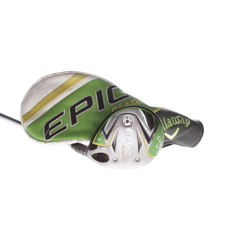 Callaway Epic Flash Graphite Mens Right Hand Fairway 3 Wood 15* Regular - Project X Evenflow 65g 5.5