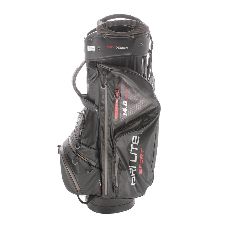 Big Max Dri Lite Sport 14.0 Cart Bag - Black/Red