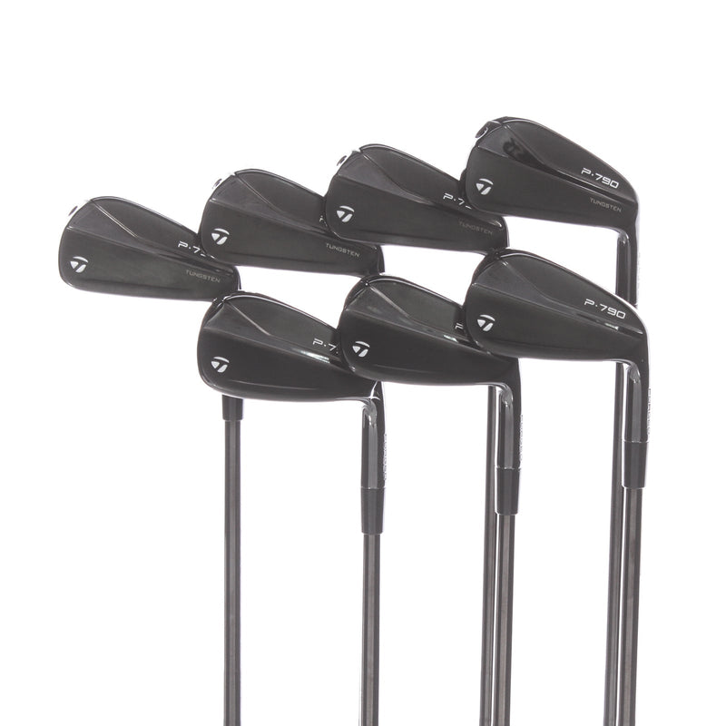 TaylorMade P790 Black Steel Mens Right Hand Irons 4-PW Stiff - KBS Tour Lite