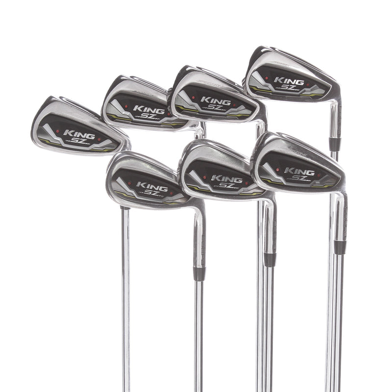 Cobra King Speedzone Steel Mens Right Hand Irons 5-SW Regular - Cobra