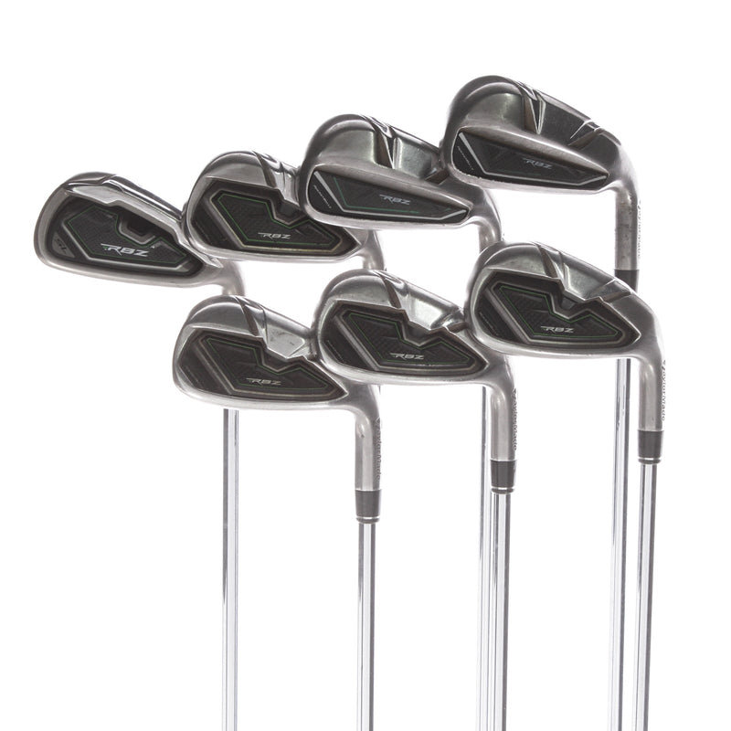 TaylorMade RBZ Steel Mens Right Hand Irons 4-PW Regular - TaylorMade RBZ