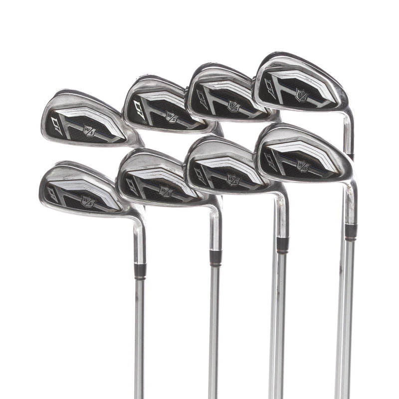 Wilson Staff D7 Graphite Mens Right Hand Irons 4-SW Regular - UST Mamiya Recoil 460