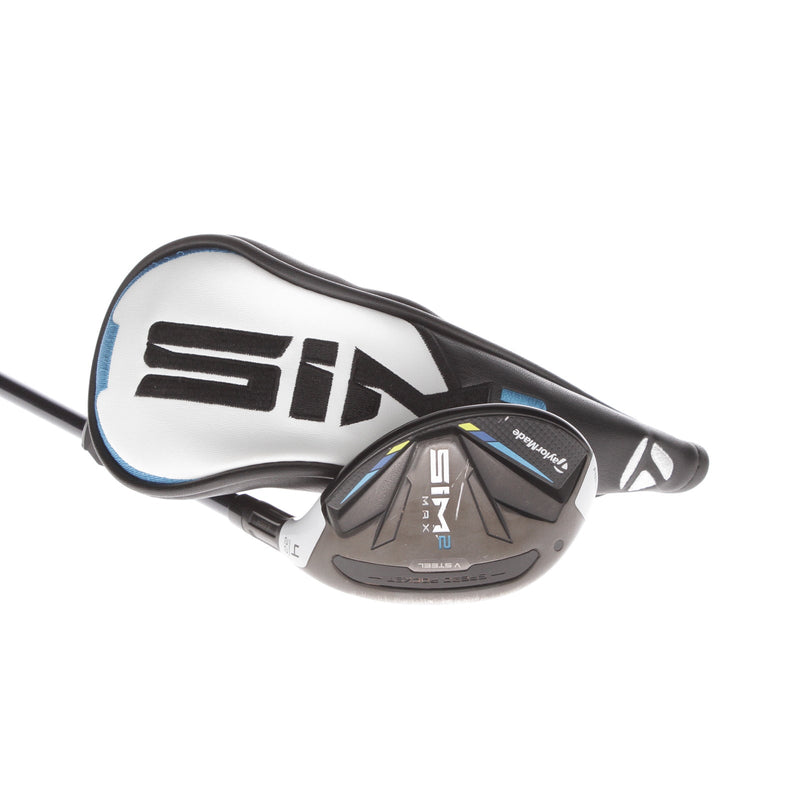 TaylorMade Sim2 Max Graphite Mens Right Hand 4 Hybrid 22* Stiff - Ventus Blue 7S