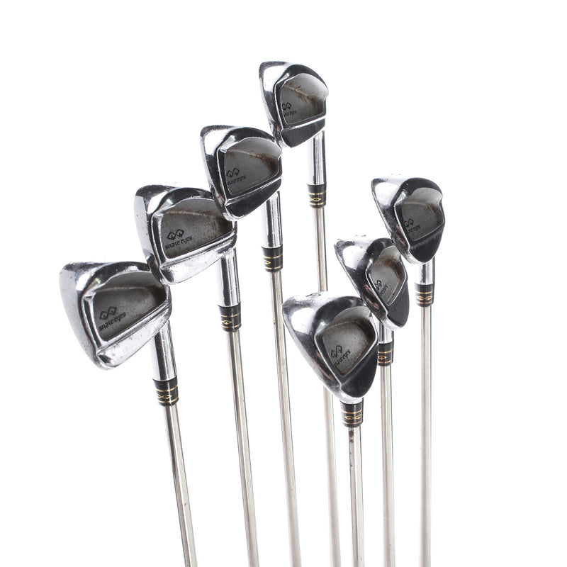 Snake Eyes 675XC Forged Steel Mens Right Hand Irons 4-PW Regular - True Temper Black Gold