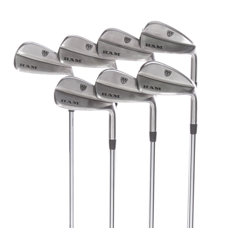 Ram FX77 Steel Mens Right Hand Irons 4-PW Regular - KBS Tour 90