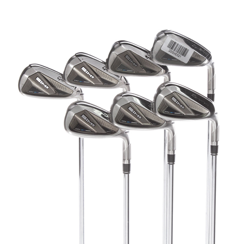 TaylorMade Sim 2 Max Steel Mens Right Hand Irons 4-PW Regular -