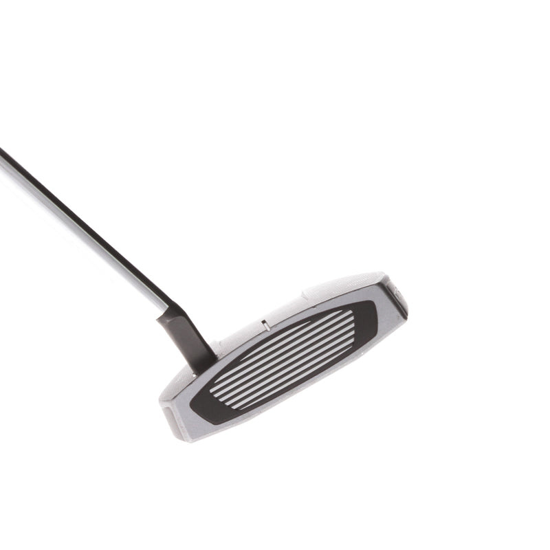 TaylorMade Spider GT Silver Mens Left Hand Putter 34" - SuperStroke Pistol GTR 1.0