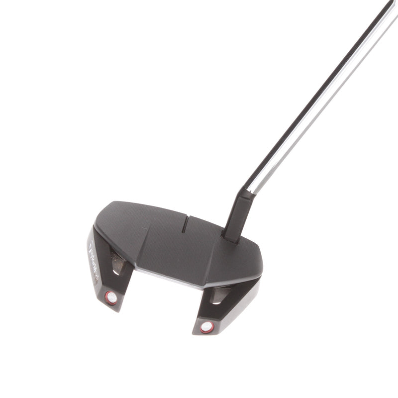 TaylorMade Spider GT Silver Mens Left Hand Putter 34" - SuperStroke Pistol GTR 1.0