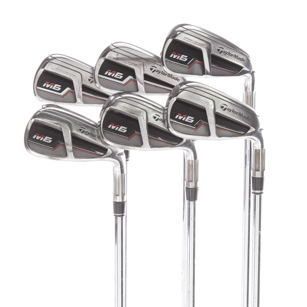 TaylorMade M6 Steel Mens Right Hand Irons 5-PW Regular - KBS Max