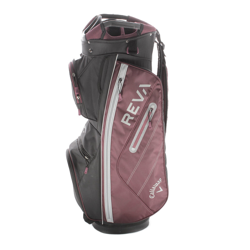 Callaway Reva Cart Bag - Black/Purple