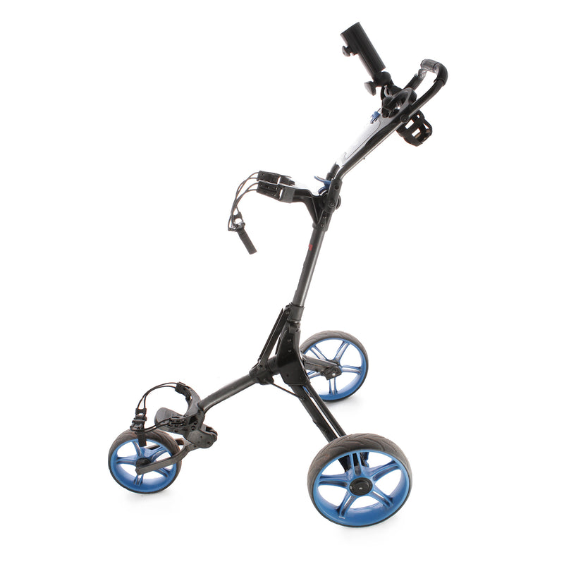 Cube Compact 3-Wheel Push Trolley - Black