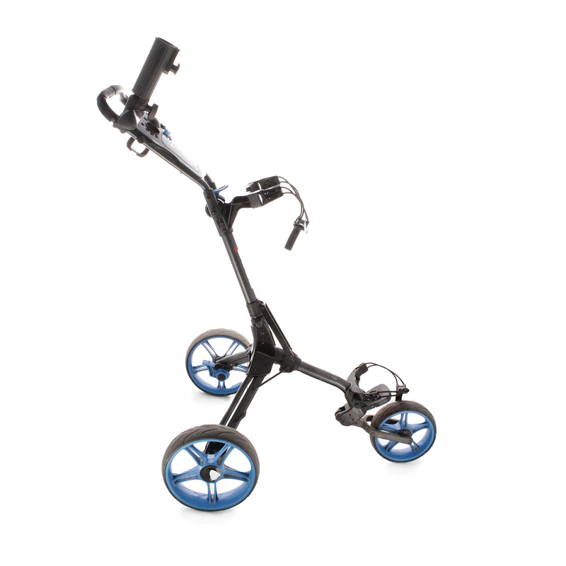 Cube Compact 3-Wheel Push Trolley - Black