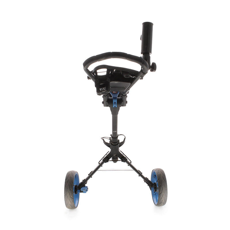 Cube Compact 3-Wheel Push Trolley - Black