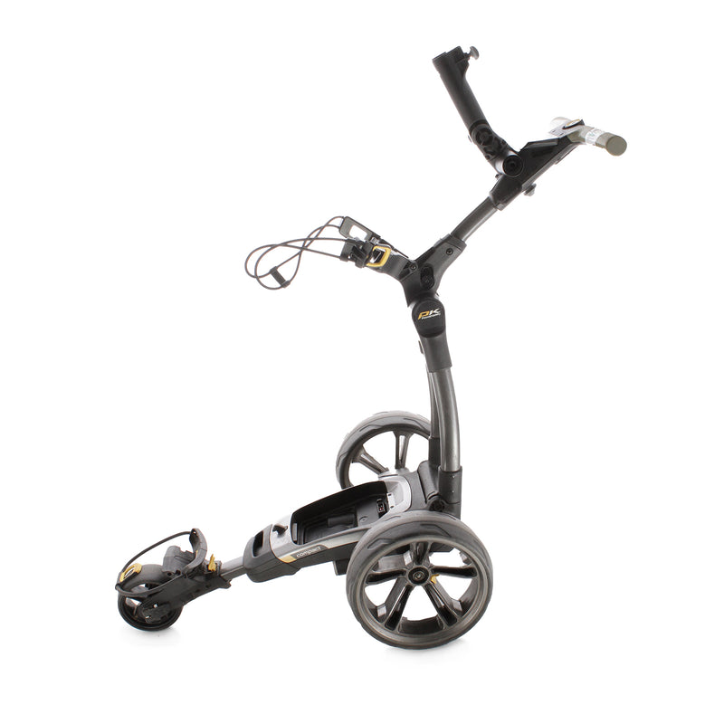 Powakaddy CT6 3-Wheel Electric Trolley 36 Hole Lithium - Black