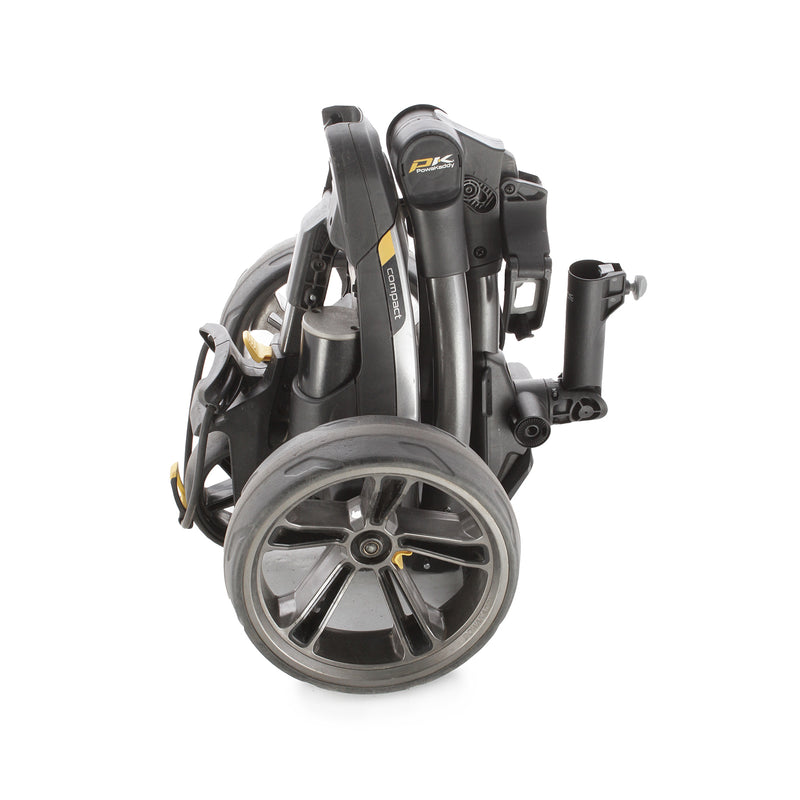 Powakaddy CT6 3-Wheel Electric Trolley 36 Hole Lithium - Black