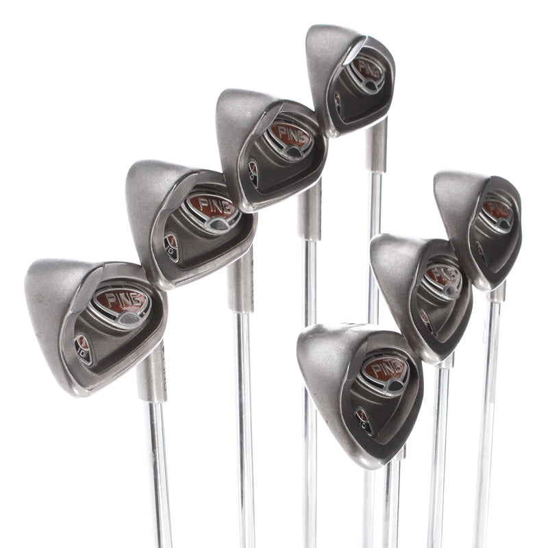 Ping i10 Steel Mens Right Hand Irons 4-PW Black Dot Regular - Ping AWT R