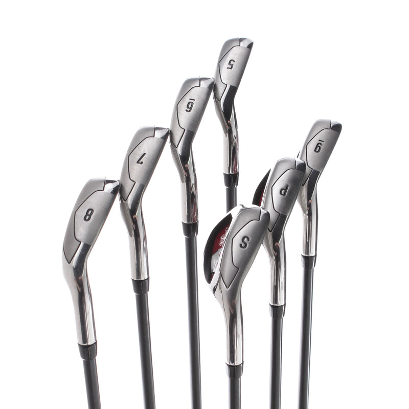 Callaway X Series 418 Steel Mens Right Hand Irons 5-SW Regular - Project X 5.5