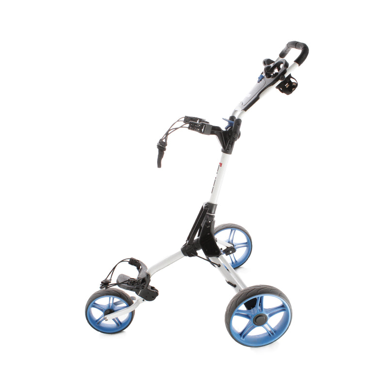 Cube Compact 3-Wheel Push Trolley - White