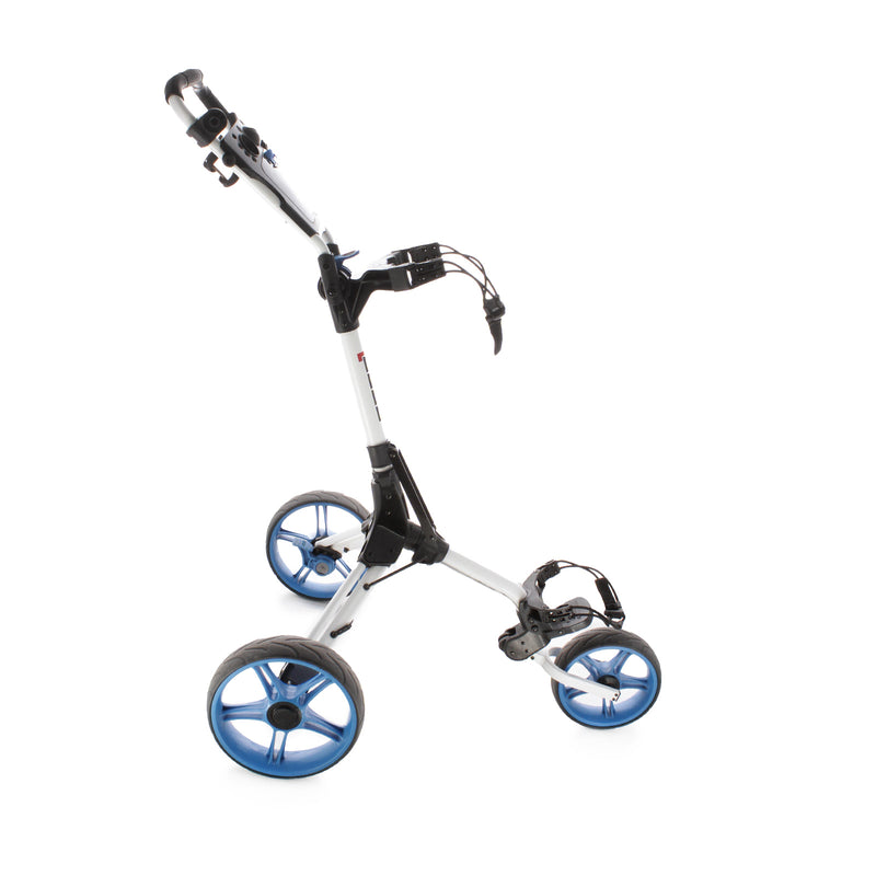 Cube Compact 3-Wheel Push Trolley - White