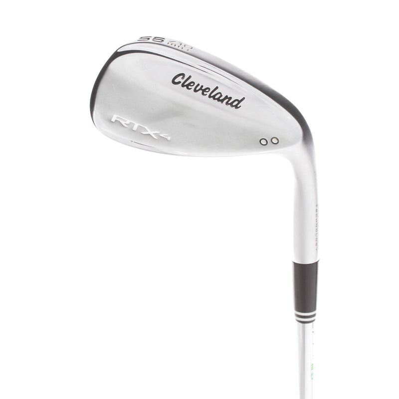 Cleveland RTX-4 Steel Mens Right Hand Sand Wedge 56* 10 Bounce Mid Grind Extra Stiff - True Temper Dynamic Gold Tour Issue S400