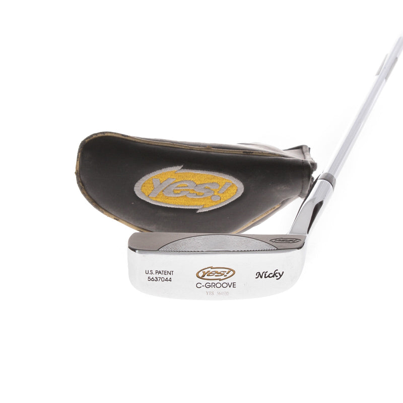 Yes! C-Groove Nicky Mens Right Hand Putter 35" Blade -