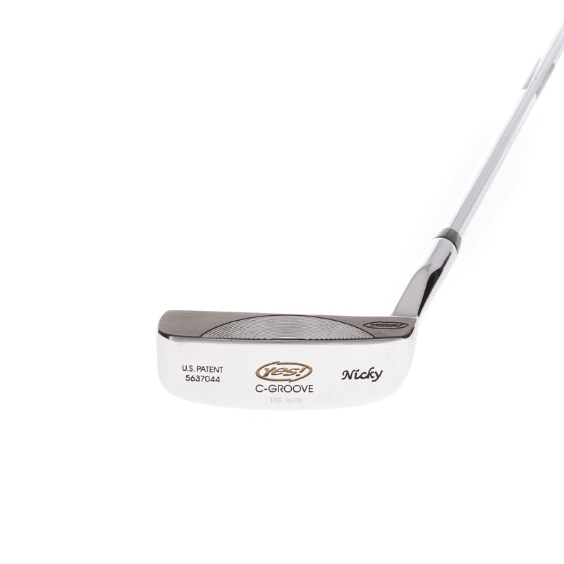 Yes! C-Groove Nicky Mens Right Hand Putter 35" Blade -