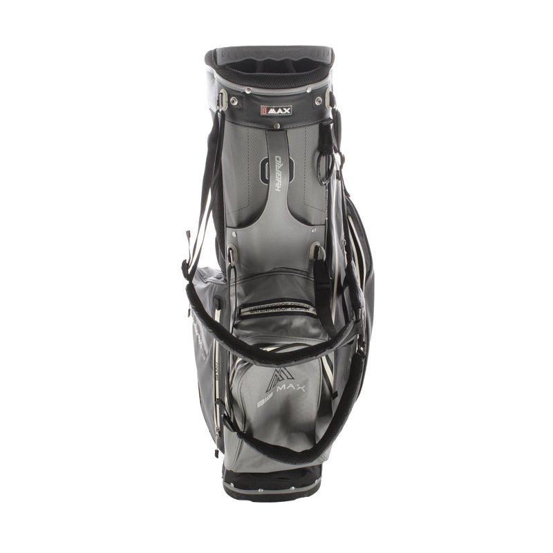 Big Max Aqua Hybrid 3 Stand Bag - Black/Grey