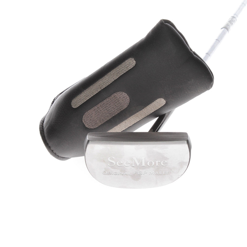 Seemore FGP Mallet Mens Right Hand Putter 34" Mallet - SuperStroke Pistol 1.0