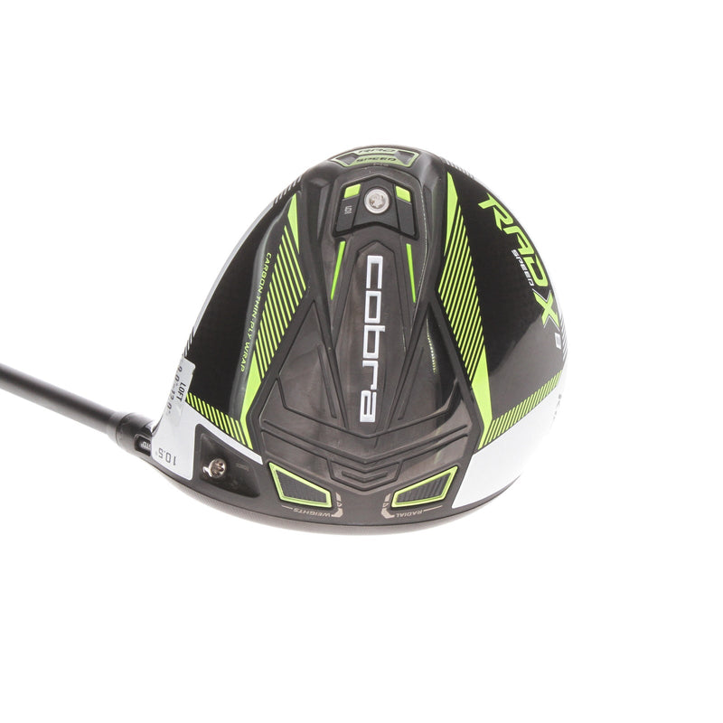 Cobra Radspeed B Graphite Mens Right Hand Driver 10* Stiff - Motore X F3 6S