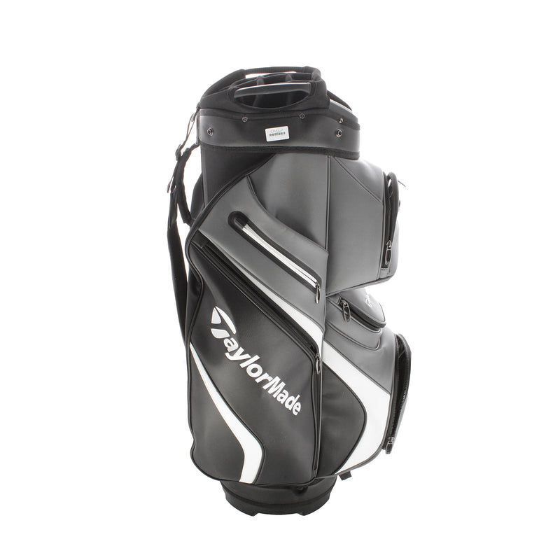 TaylorMade Cart Bag - Silver/Black/White