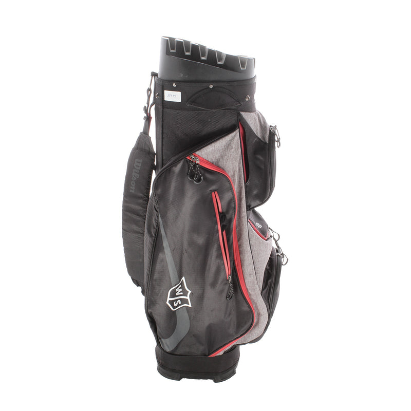 Wilson Staff iLock Cart Bag - Grey/Red