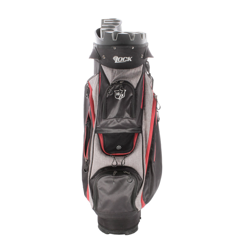 Wilson Staff iLock Cart Bag - Grey/Red