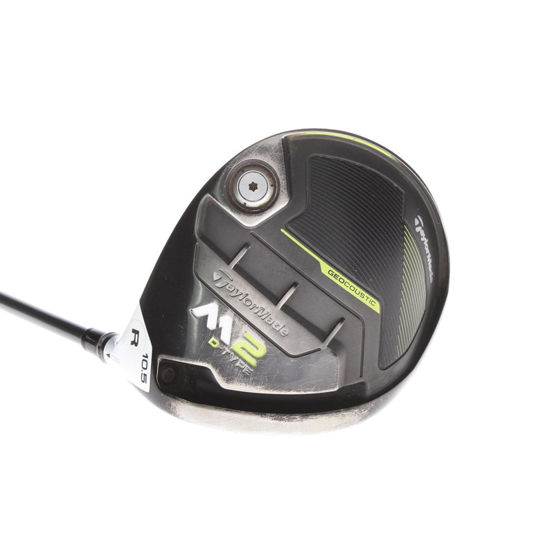 TaylorMade M2 D-Type Graphite Mens Right Hand Driver 10.5* Regular - Matrix White Tie 55