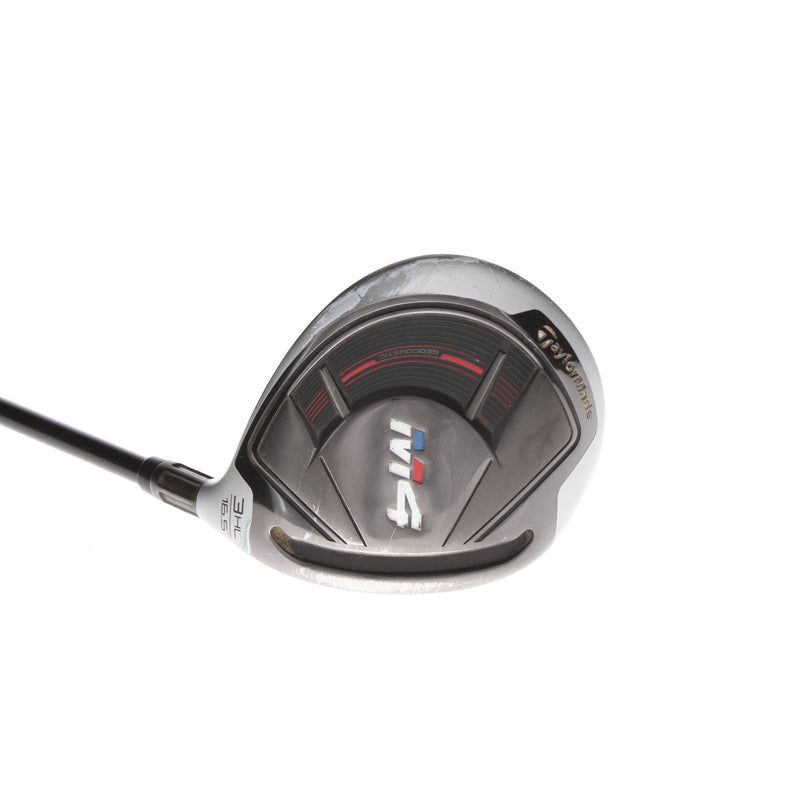 TaylorMade M4 Graphite Mens Right Hand Fairway 3 Wood 16.5* Regular - Fujikura Atmos Red FW 5R