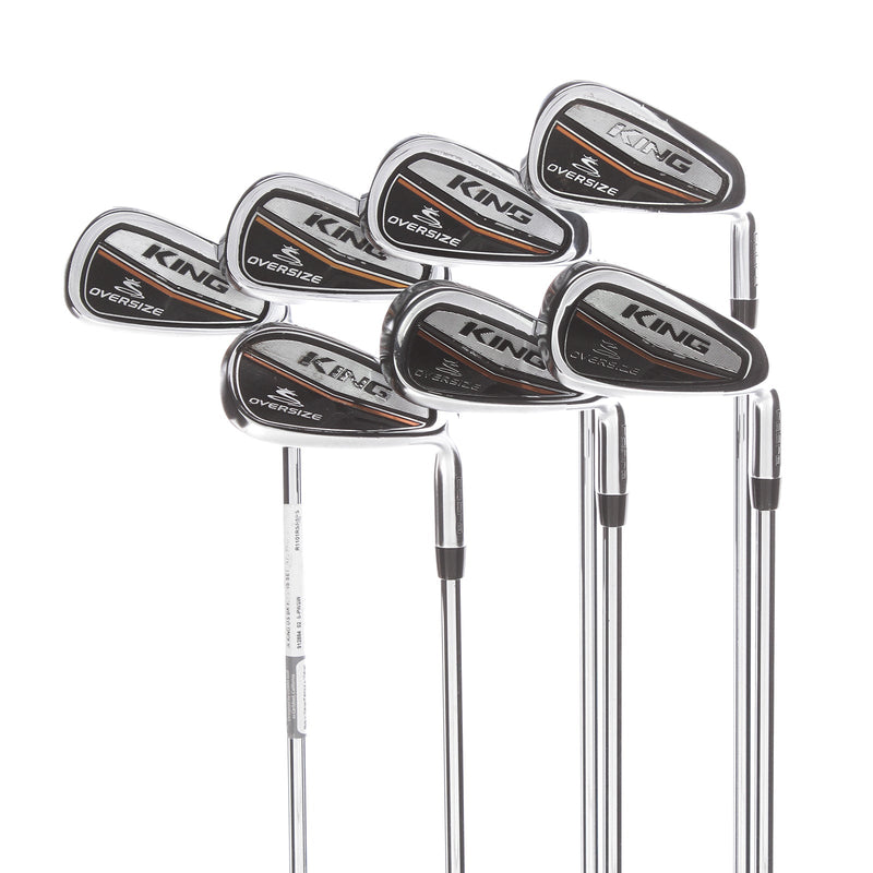 Cobra King Oversize Steel Mens Right Hand Irons 5-SW Regular - True Temper XP 85 R300