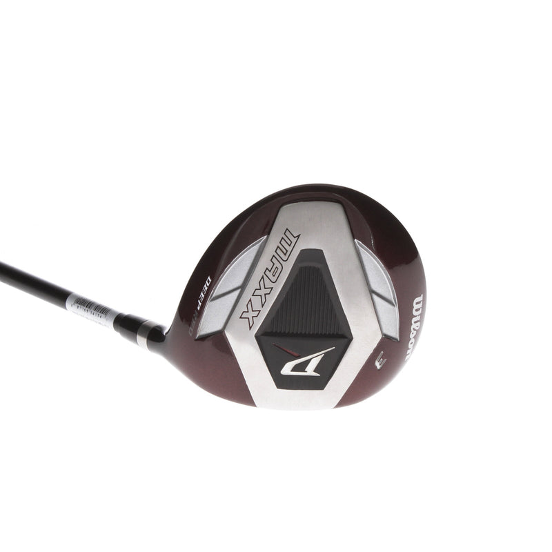 Wilson Deep Red Maxx Graphite Mens Right Hand Fairway 3 Wood 15* Regular - Deep Red Maxx 70R