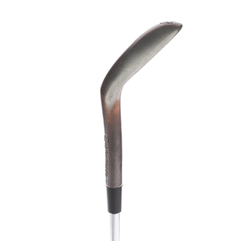 TaylorMade Milled Grind Hi-Toe Steel Mens Right Hand Lob Wedge 60* 10 Bounce Wedge - KBS Hi-Rev 2.0 115