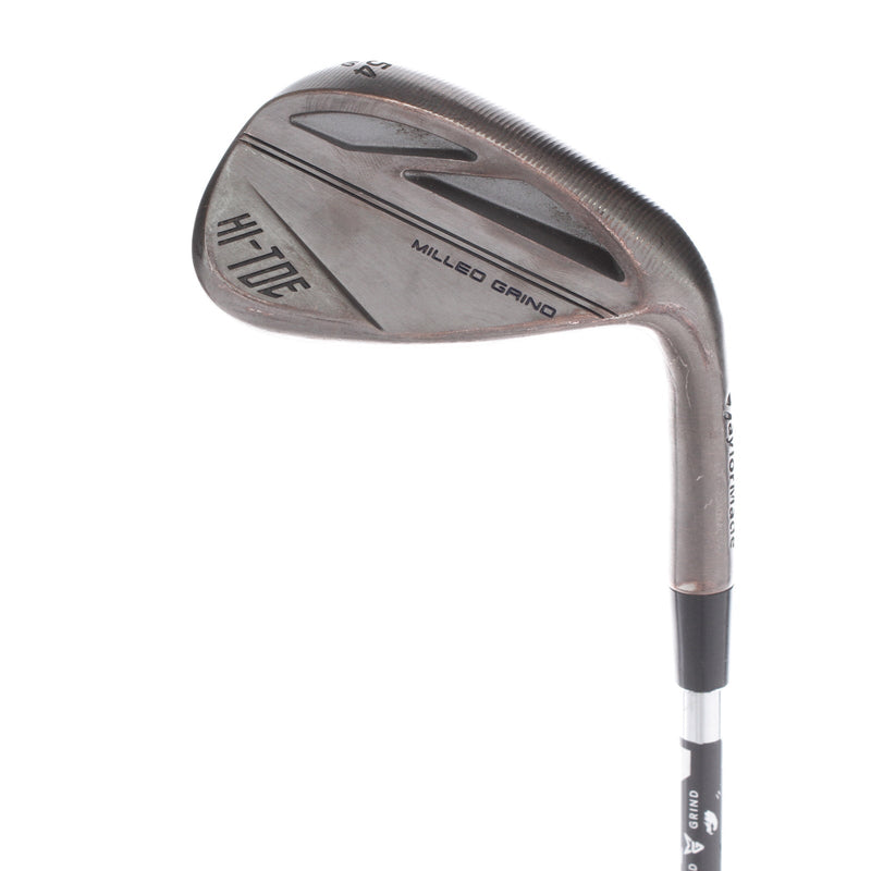 TaylorMade Milled Grind Hi-Toe Steel Mens Right Hand Sand Wedge 54* 10 Bounce Wedge - KBS Hi-Rev 2.0 115