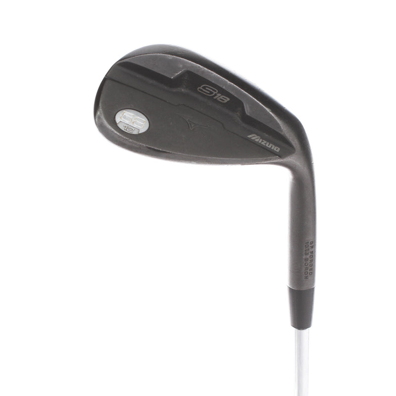 Mizuno S18 Steel Mens Right Hand Lob Wedge 58* 12 Bounce Regular - N. S. Pro Modus3 Tour105